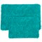 Hastings Home Hastings Home 2 Piece Memory Foam Shag Bath Mat - Seafoam 106491OCE - alternate 2